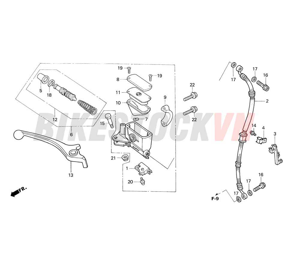 FRONT BRAKE MASTER CYLINDER