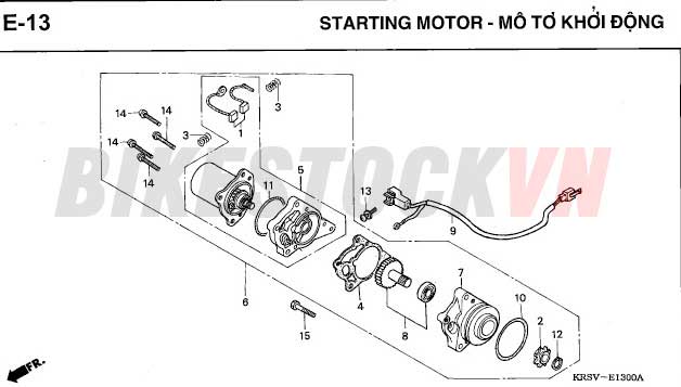 E-13_MÔ TƠ KHỞI ĐỘNG