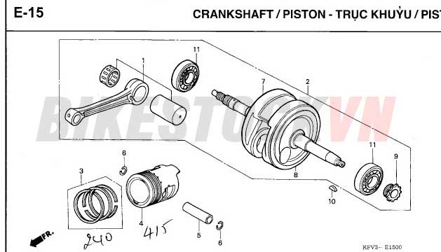 E-15_TRỤC KHUỶU/PISTON