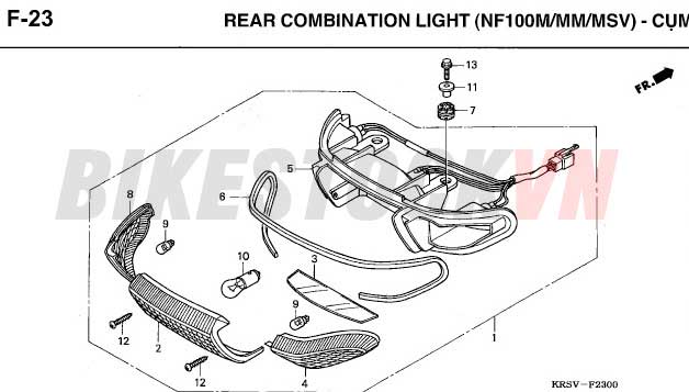 F-23_CỤM ĐÈN SAU