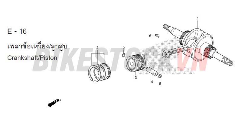 E-16_TRỤC CƠ/PISTON