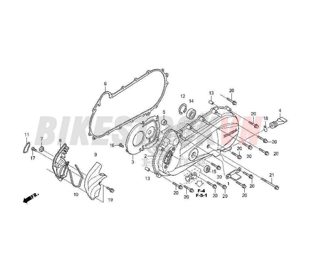 LEFT CRANKCASE COVER