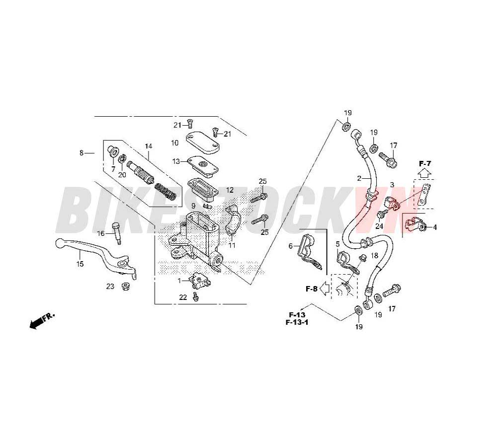 FRONT BRAKE MASTER CYLINDER