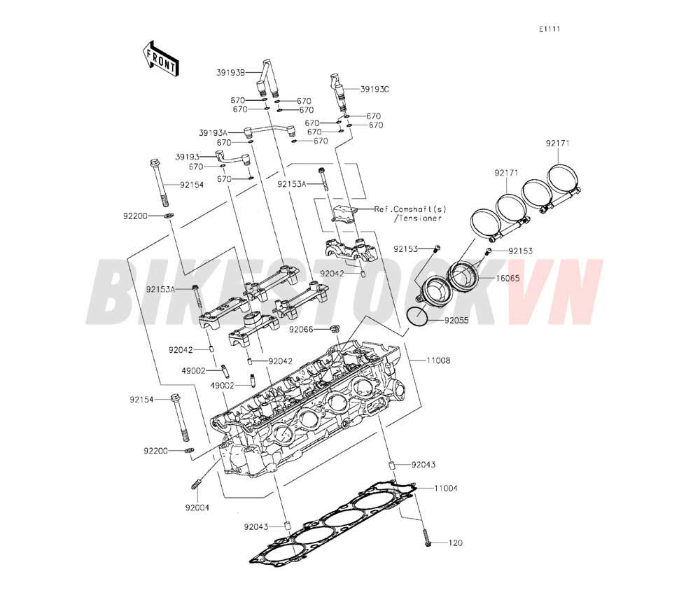 ENGINE CYLINDER HEAD