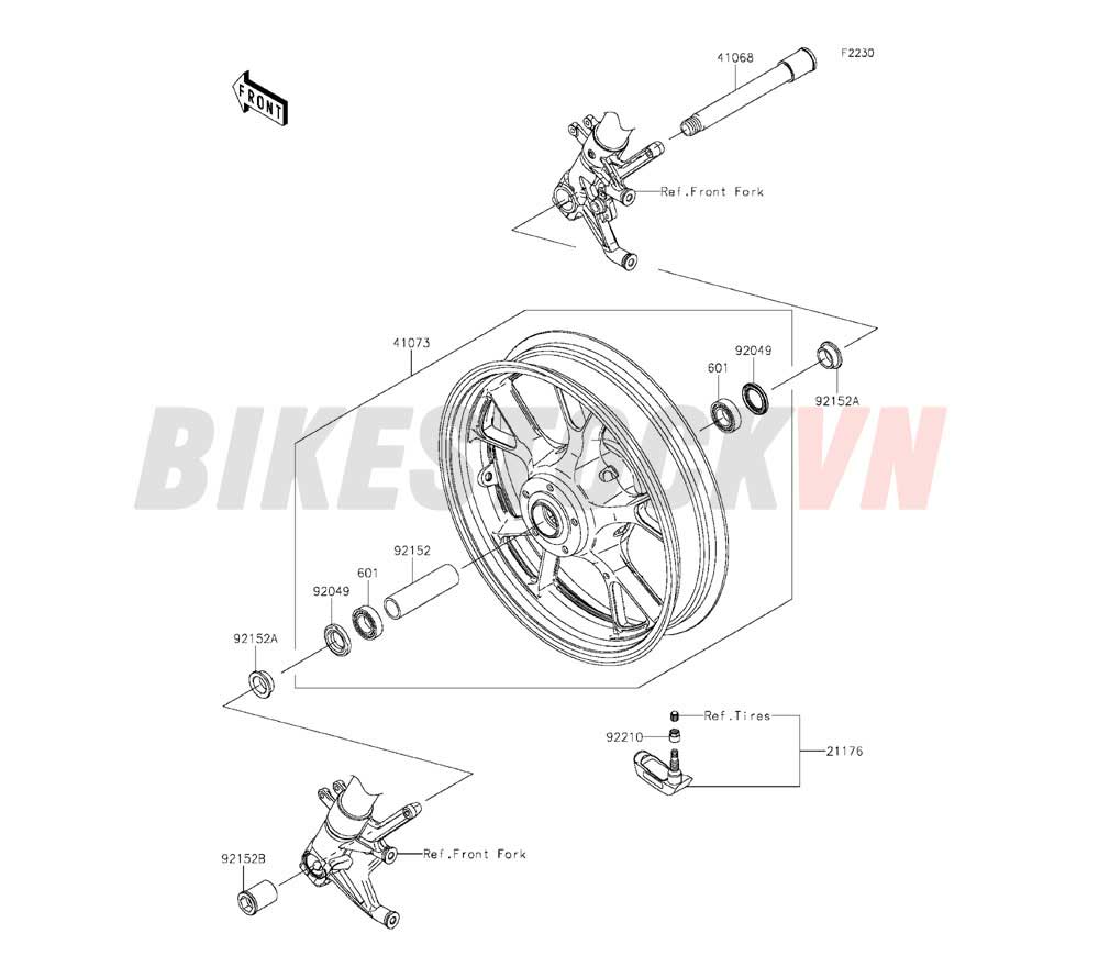 CHASSIS FRONT HUB