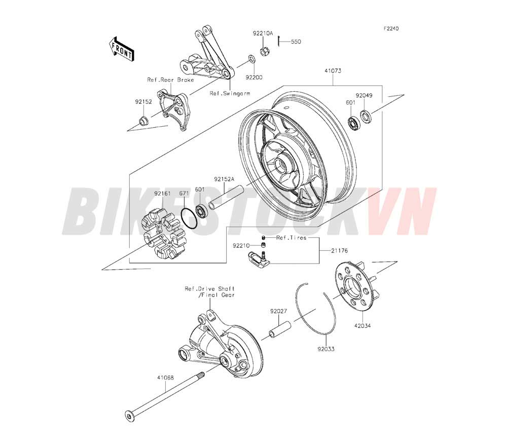 CHASSIS REAR HUB