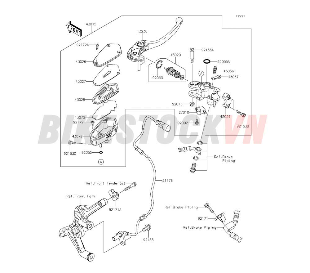 CHASSIS FRONT MASTER CYLINDER