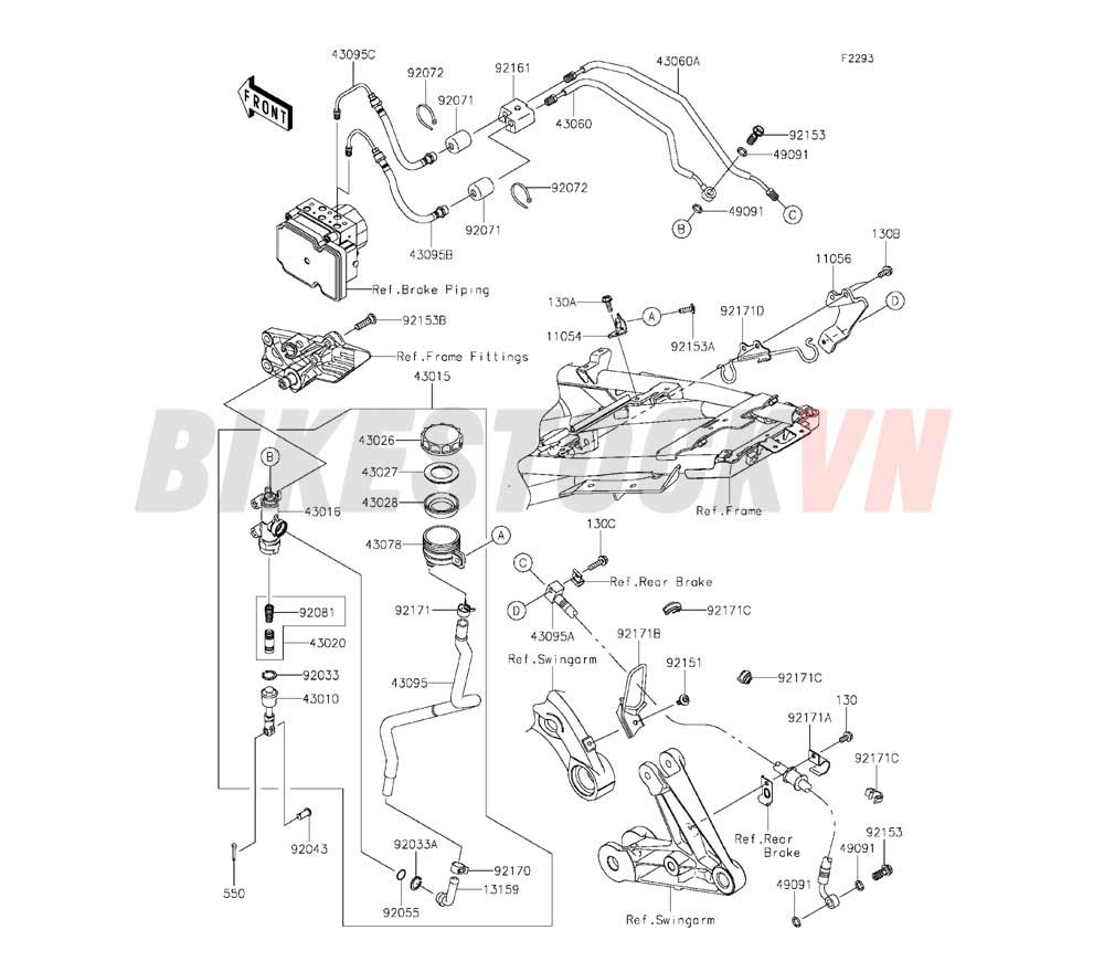 CHASSIS REAR MASTER CYLINDER