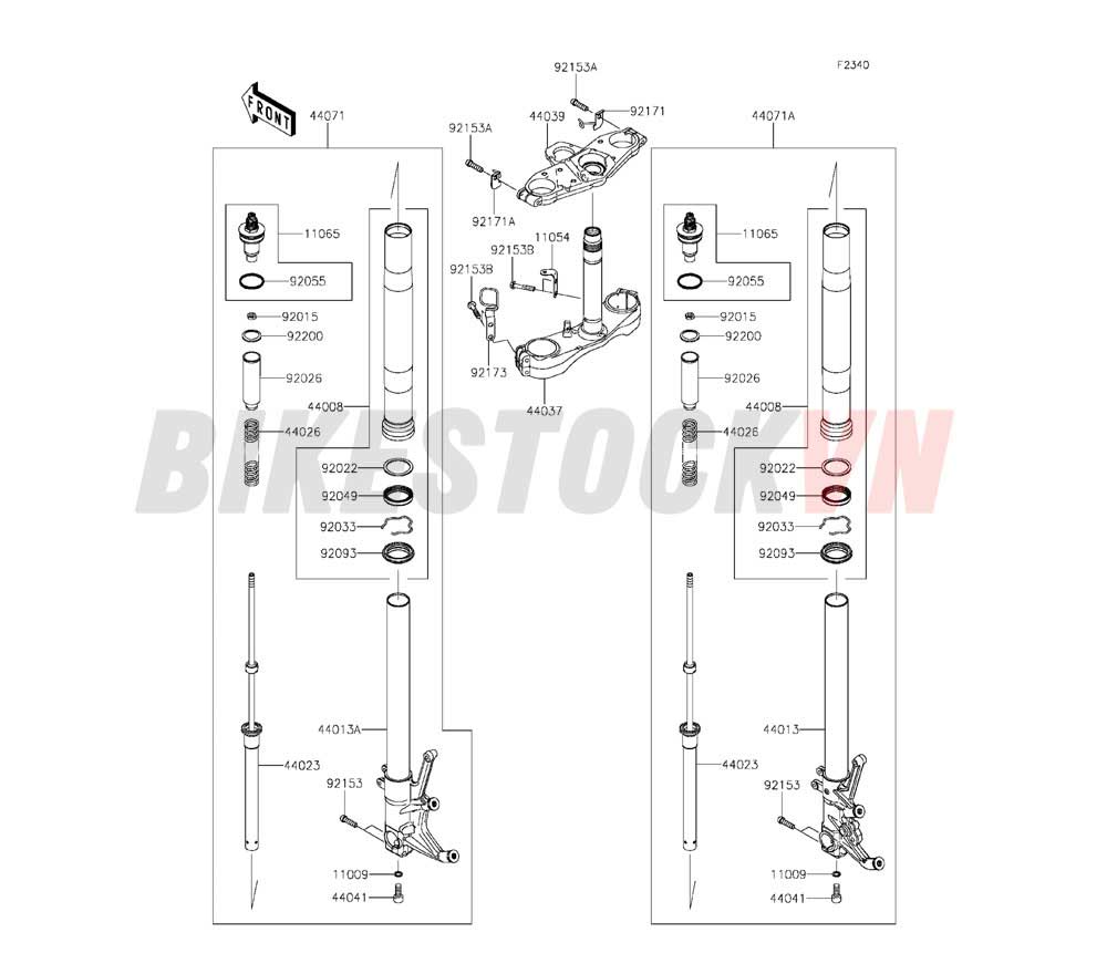 CHASSIS FRONT FORK