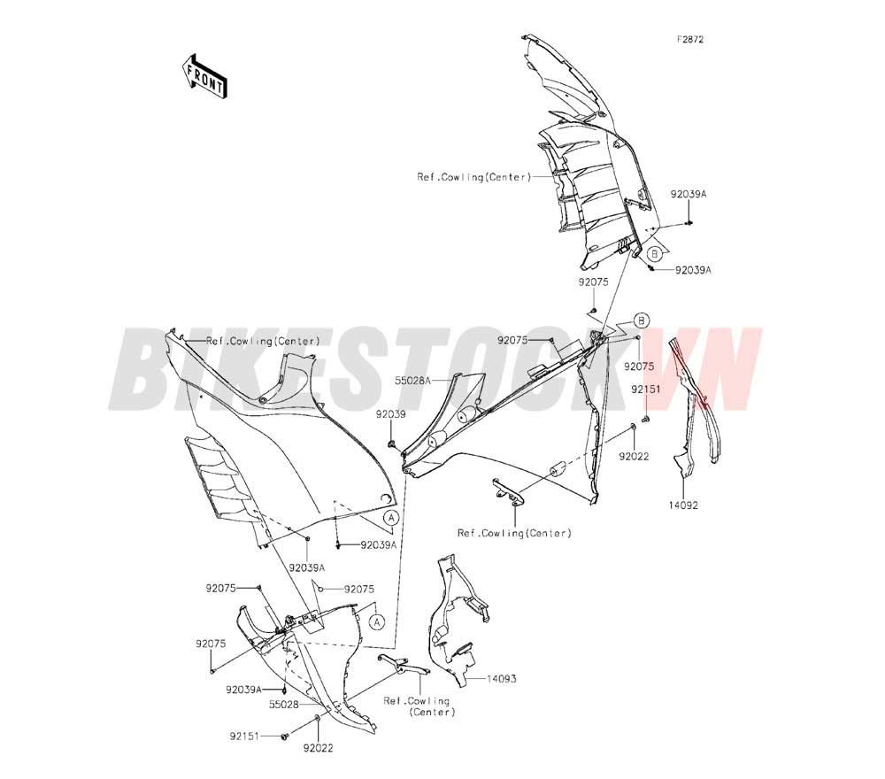 CHASSIS COWLING LOWERS