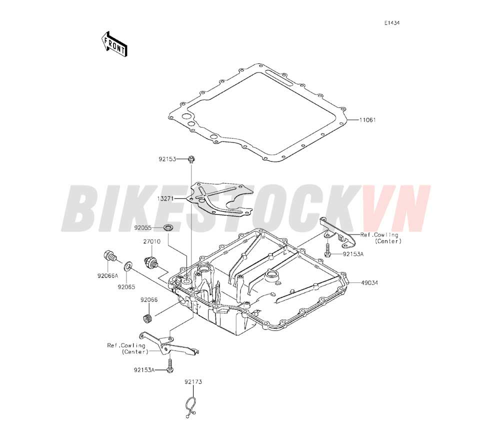 ENGINE OIL PAN