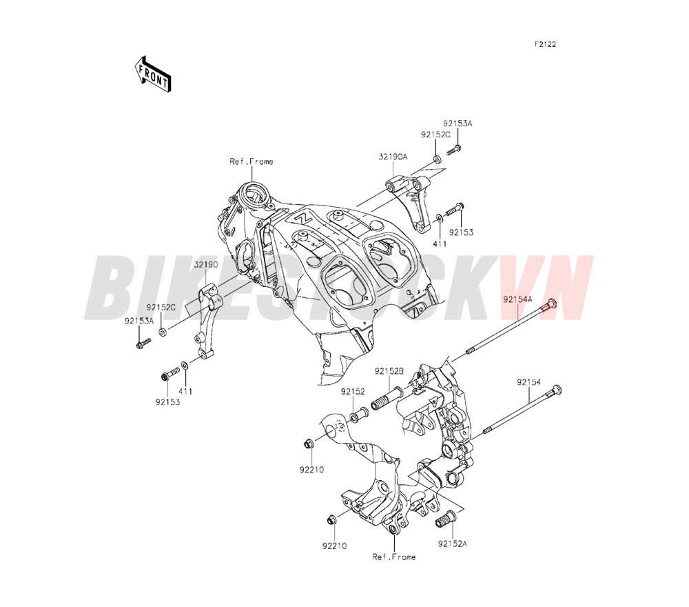 CHASSIS ENGINE MOUNT