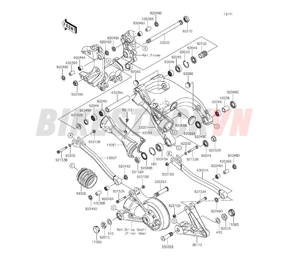 CHASSIS SWINGARM