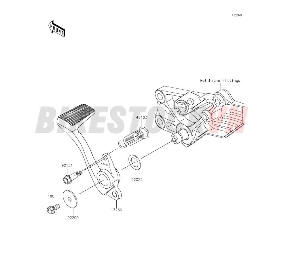 CHASSIS BRAKE PEDAL