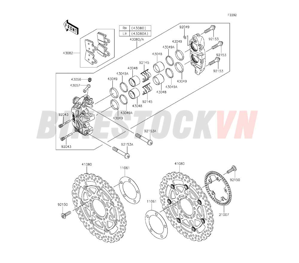 CHASSIS FRONT BRAKE