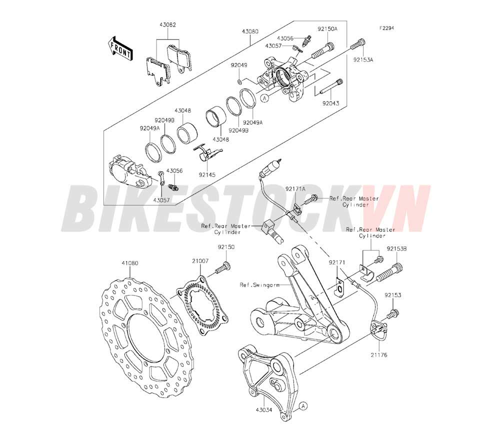 CHASSIS REAR BRAKE