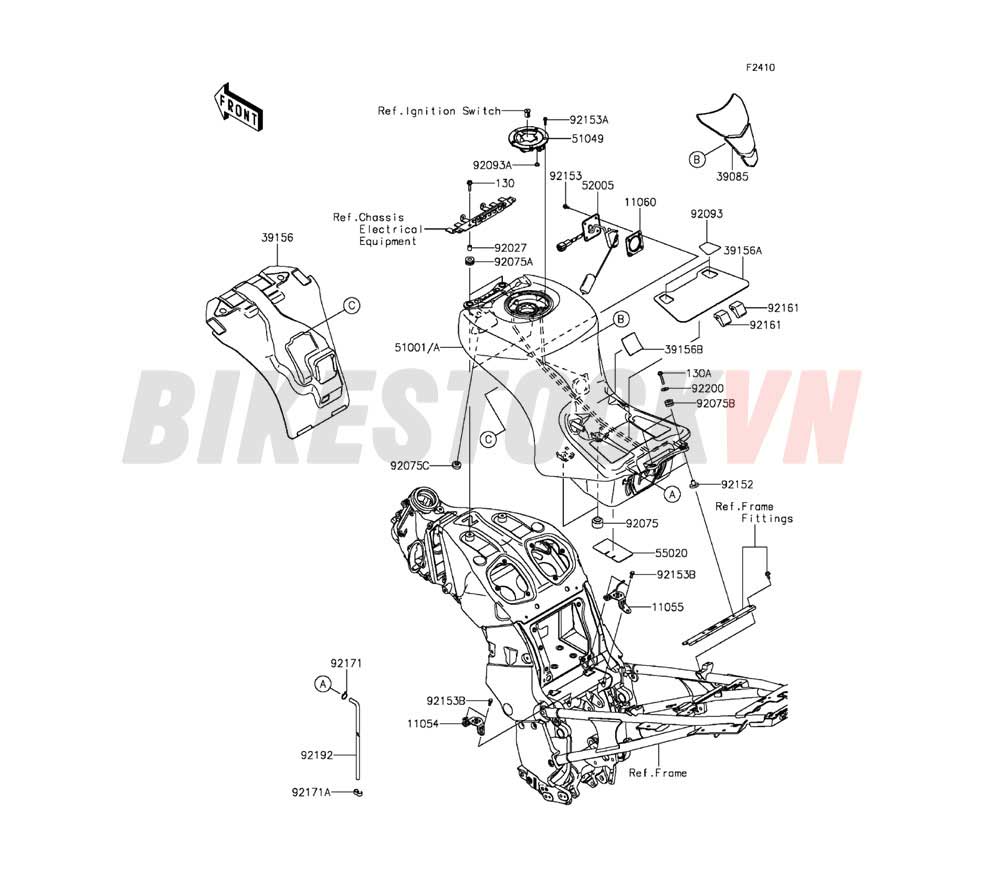 CHASSIS FUEL TANK