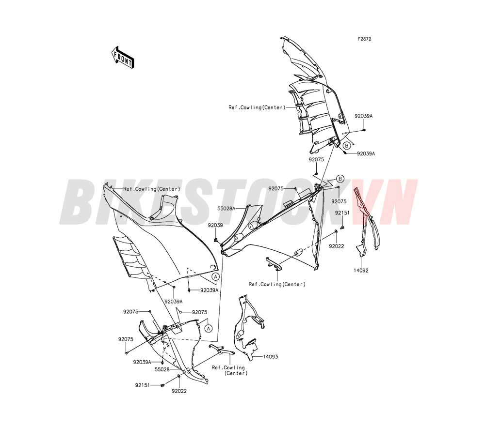 CHASSIS COWLING LOWERS