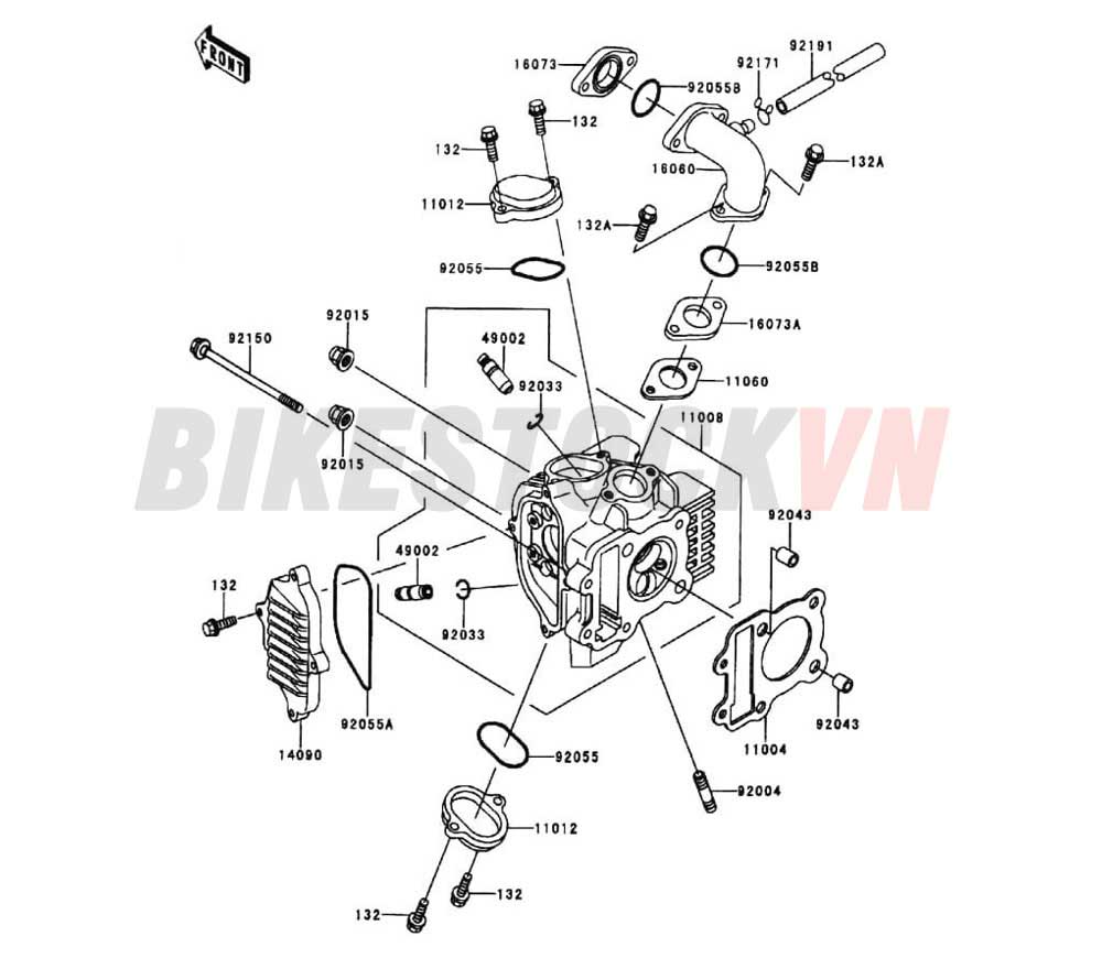 ENGINE CYLINDER HEAD