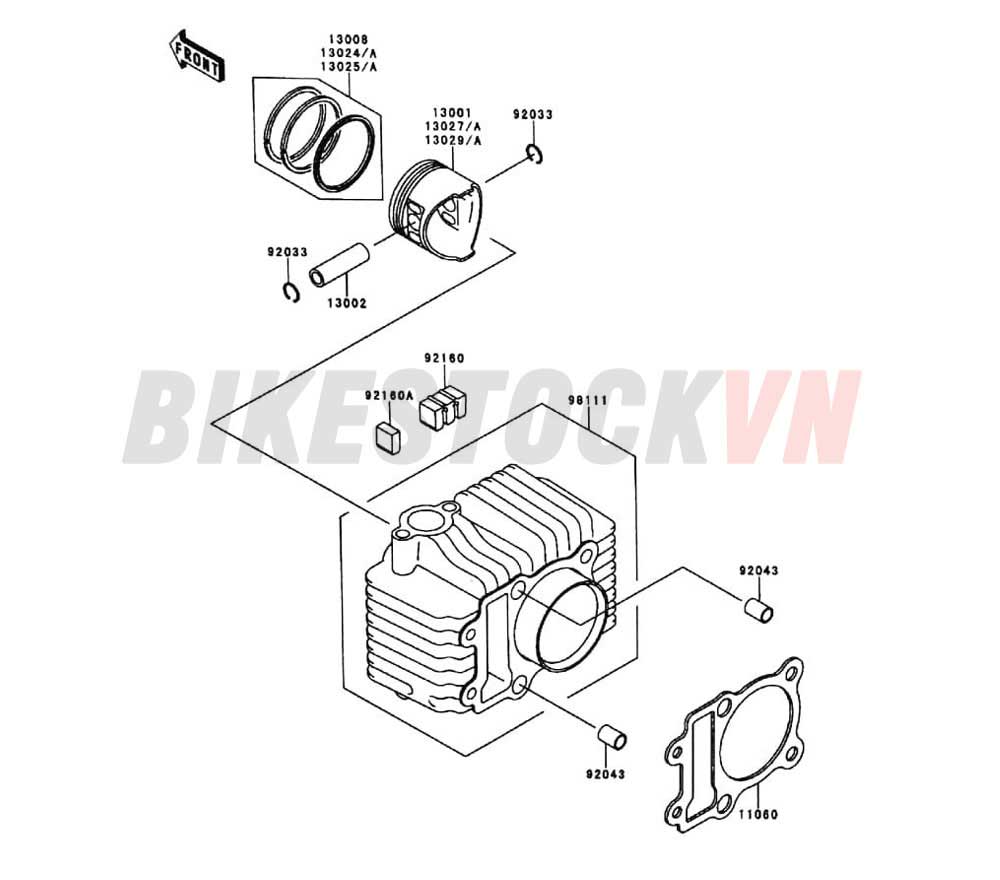 ENGINE CYLINDER PISTON