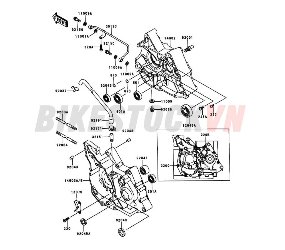 ENGINE CRANKCASE