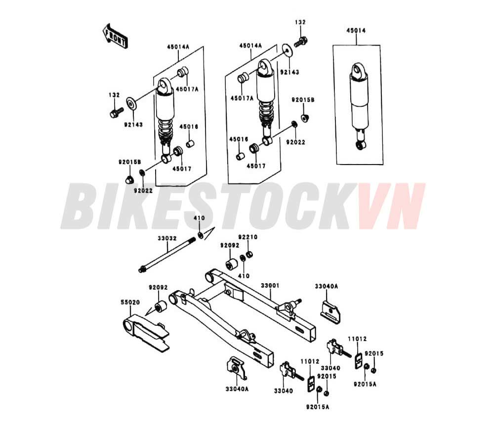 CHASSIS SWINGARM-SHOCK ABSORBER