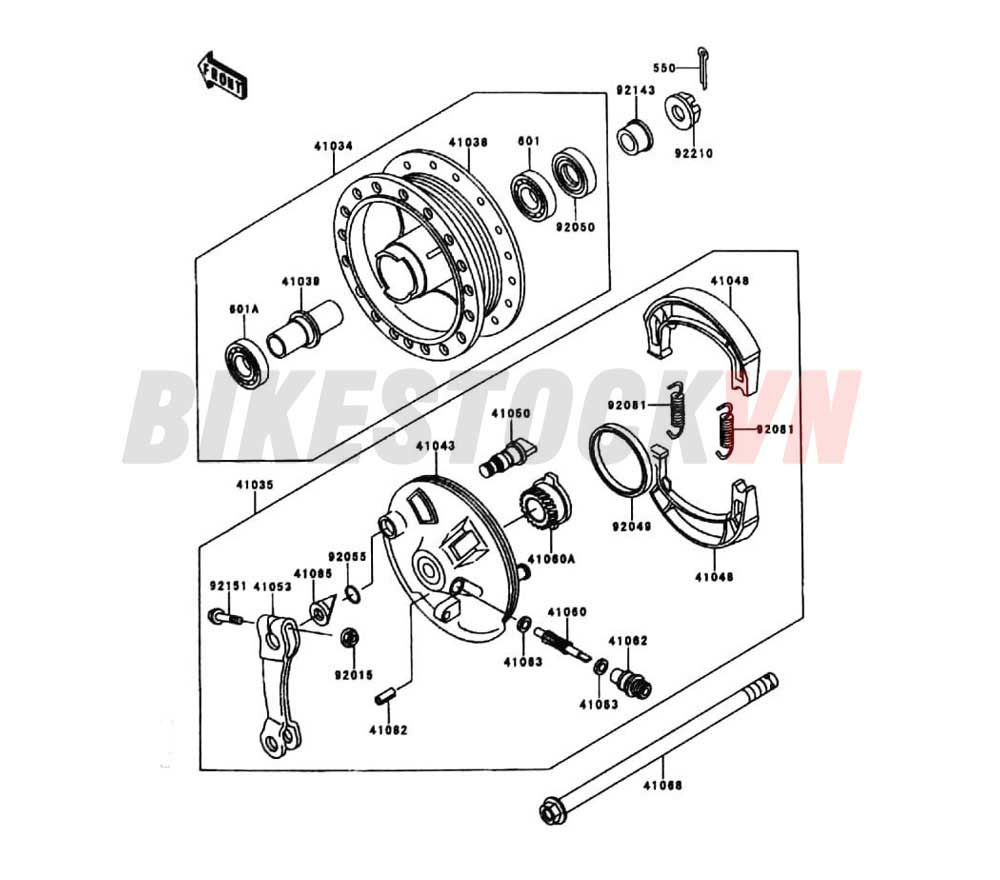 CHASSIS FRONT HUB