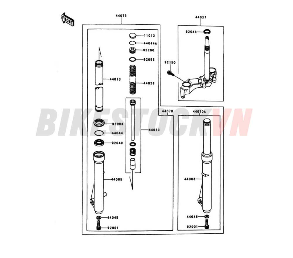 CHASSIS FRONT FORK