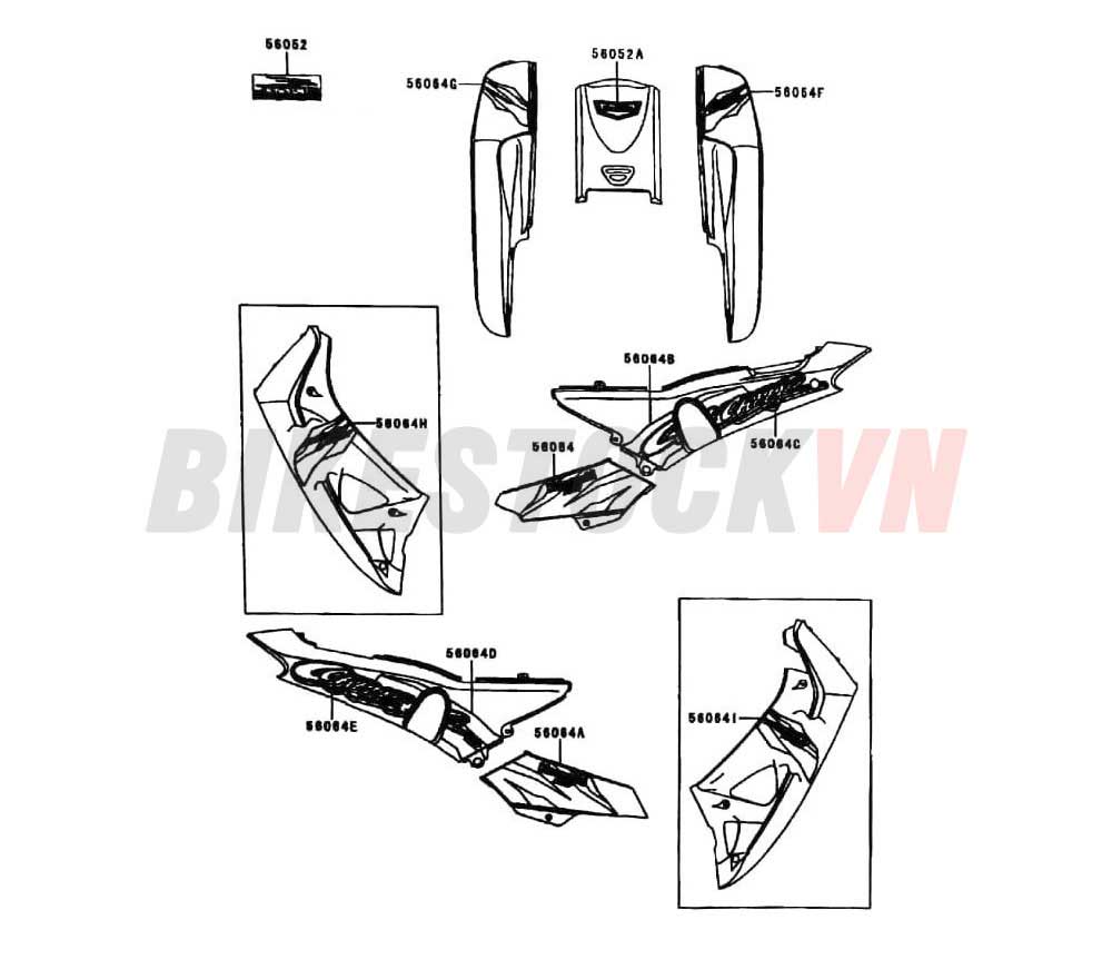 CHASSIS DECALS (P. BOULOGNE) (AN110-J3/L3)