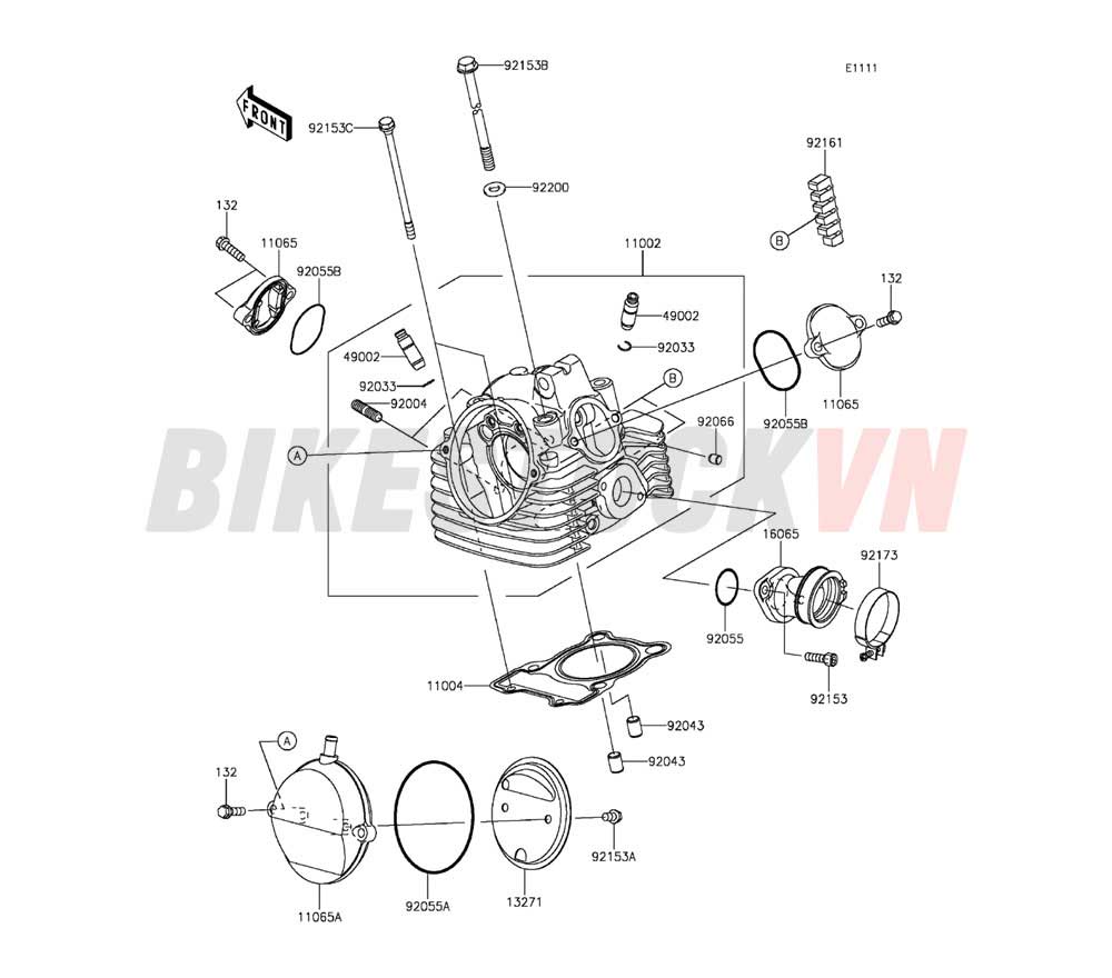 ENGINE CYLINDER HEAD