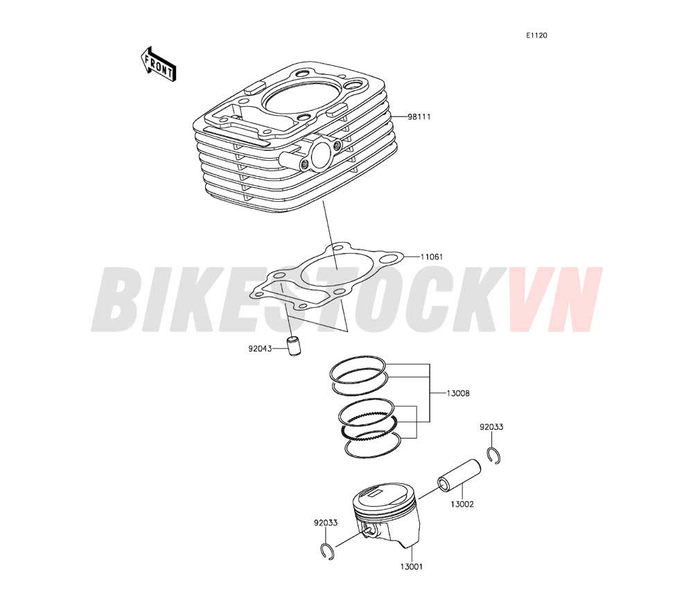 ENGINE CYLINDER PISTON