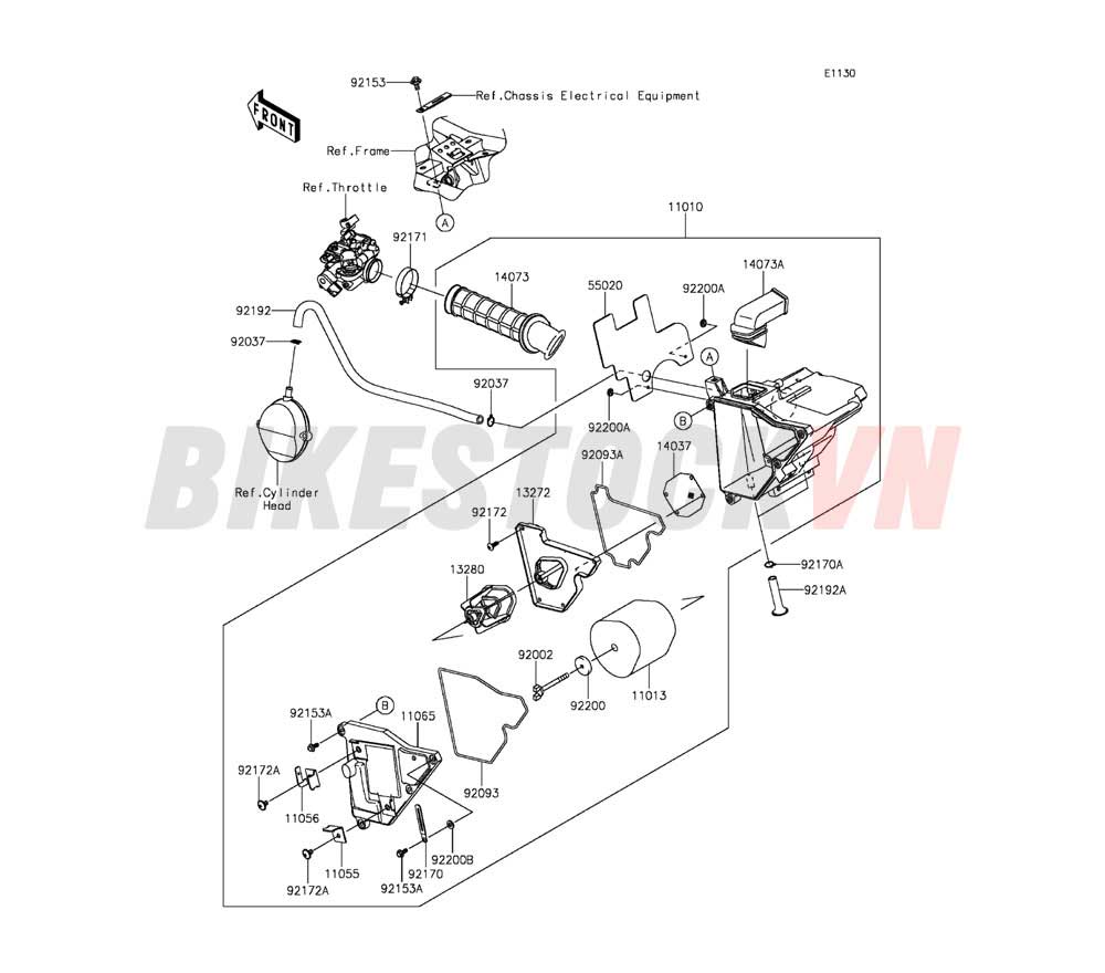 ENGINE AIR CLEANER