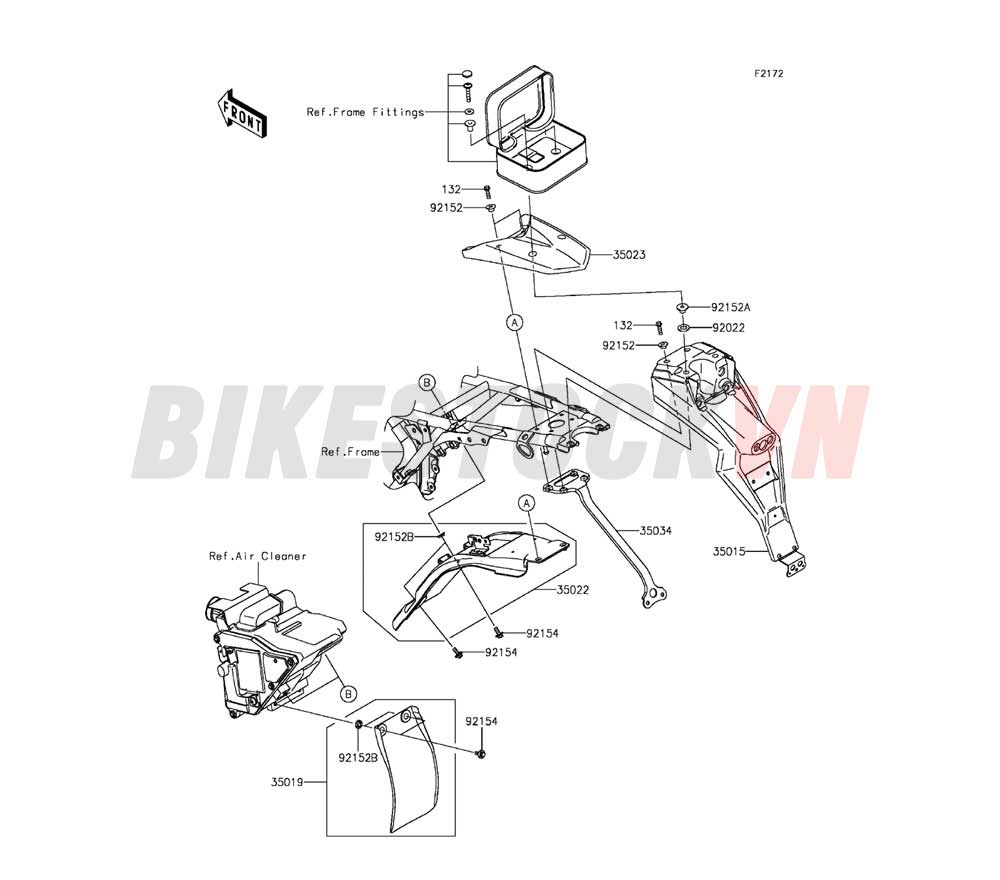 CHASSIS REAR FENDER