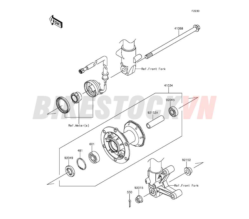 CHASSIS FRONT HUB