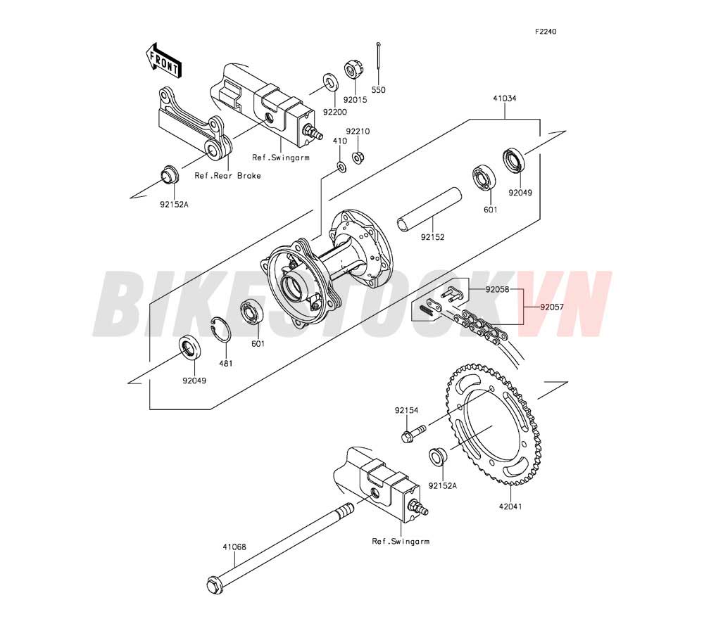 CHASSIS REAR HUB