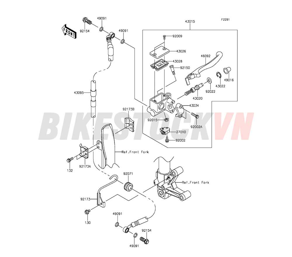 CHASSIS FRONT MASTER CYLINDER