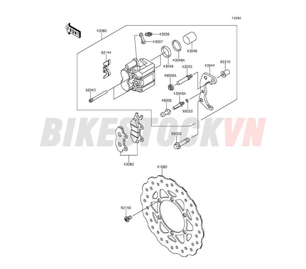 CHASSIS FRONT BRAKE