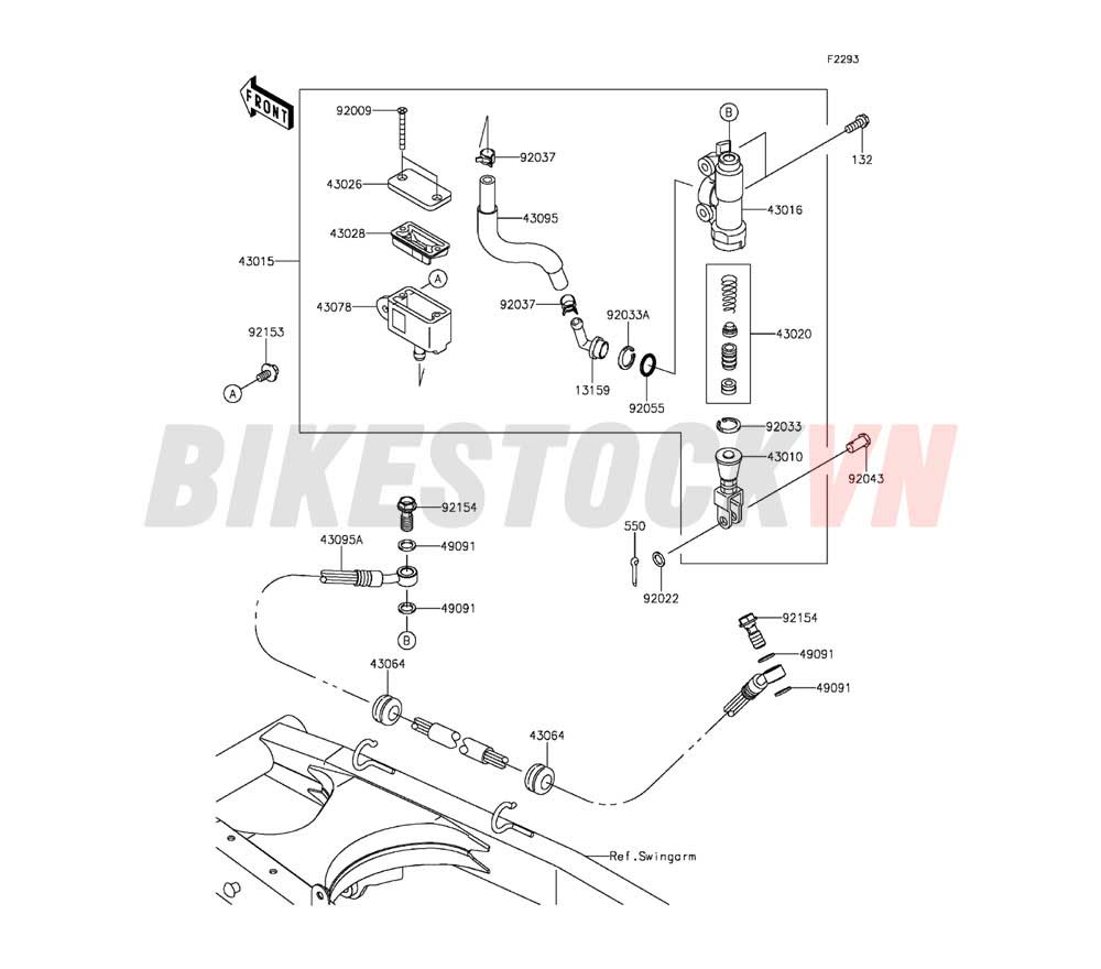 CHASSIS REAR MASTER CYLINDER