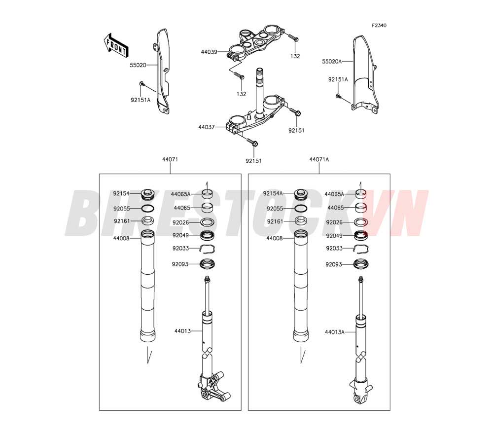 CHASSIS FRONT FORK