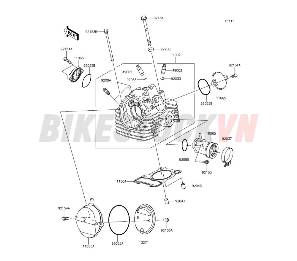 ENGINE CYLINDER HEAD