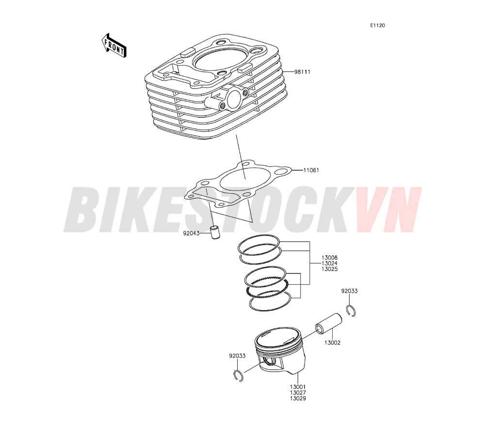 ENGINE CYLINDER PISTON