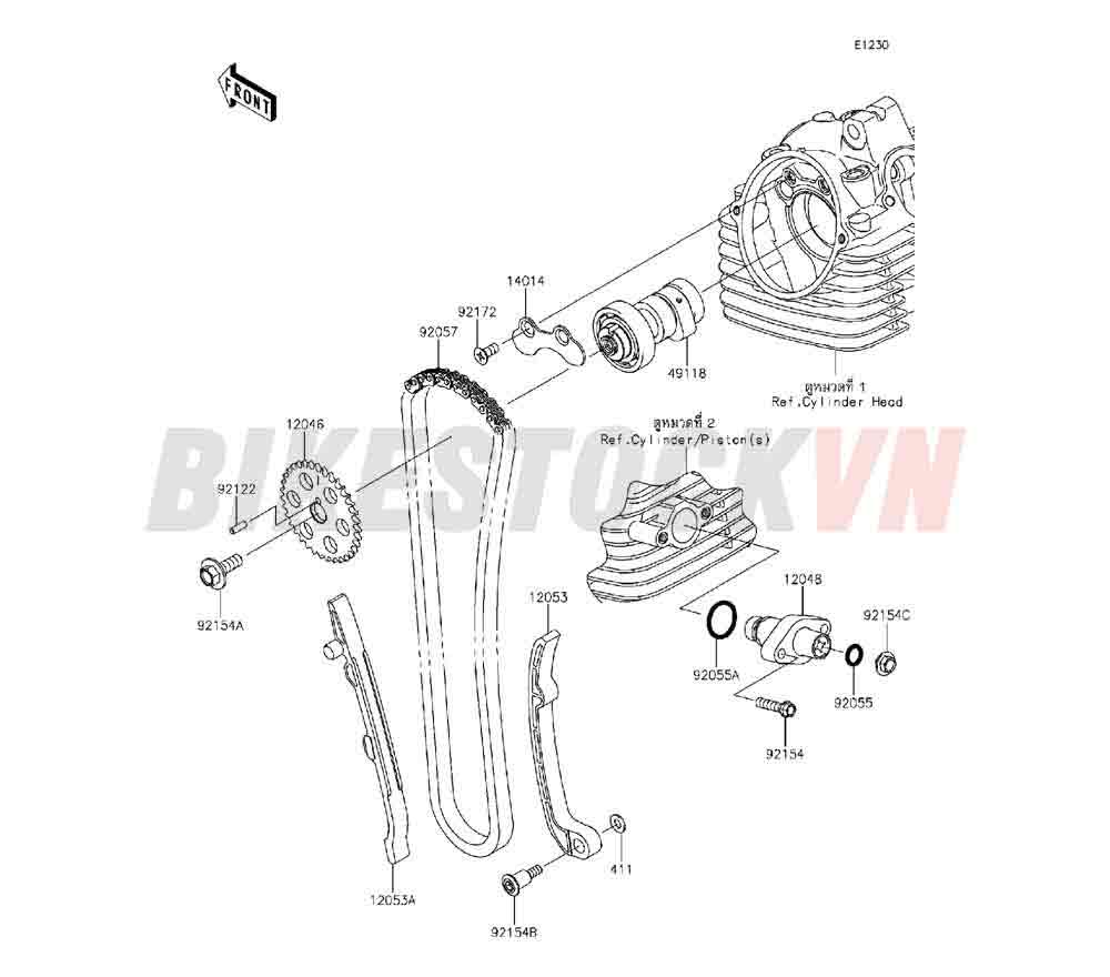 ENGINE CAMSHAFT(S)/TENSIONER