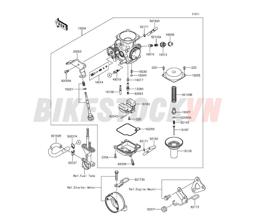 ENGINE CARBURETOR