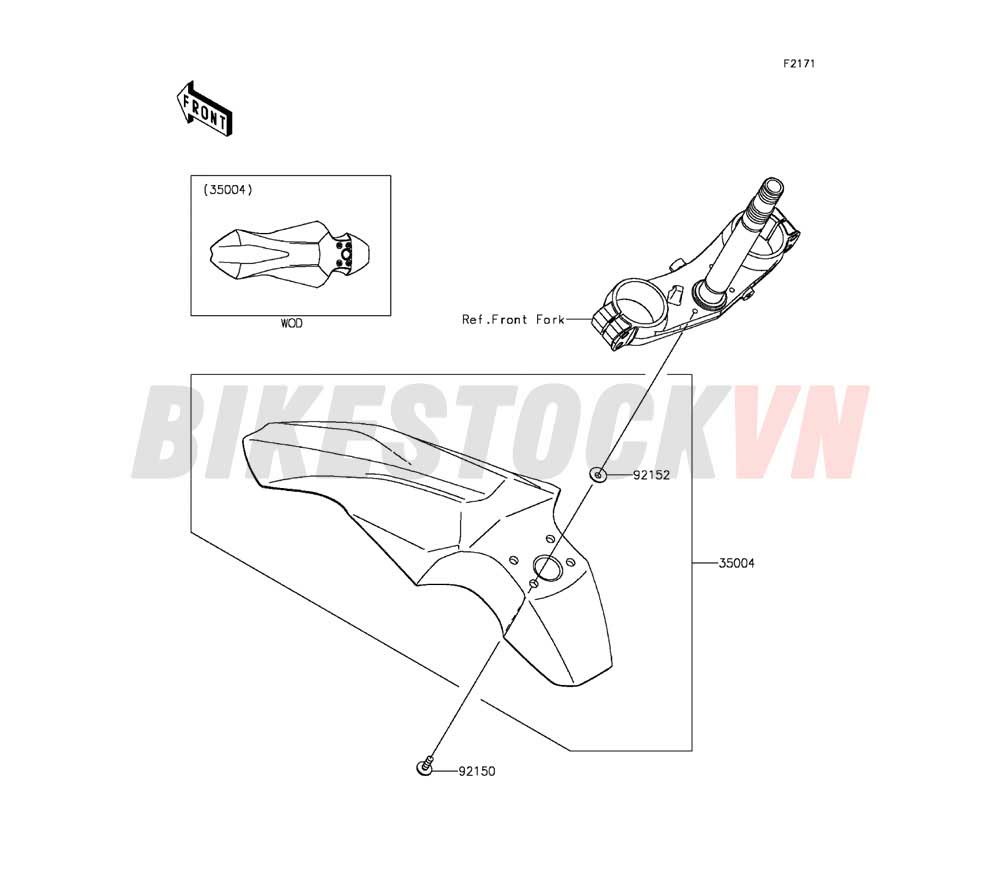 CHASSIS FRONT FENDER