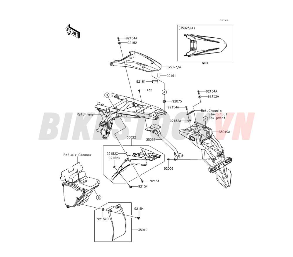 CHASSIS REAR FENDER