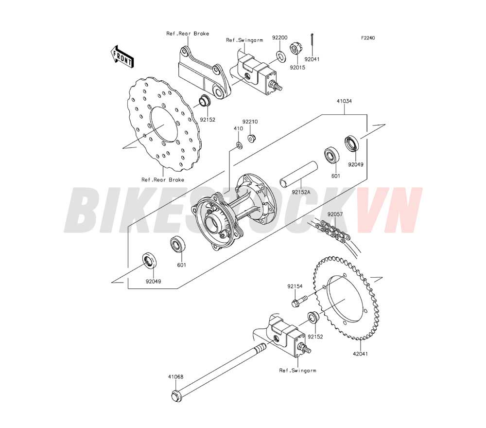 CHASSIS REAR HUB