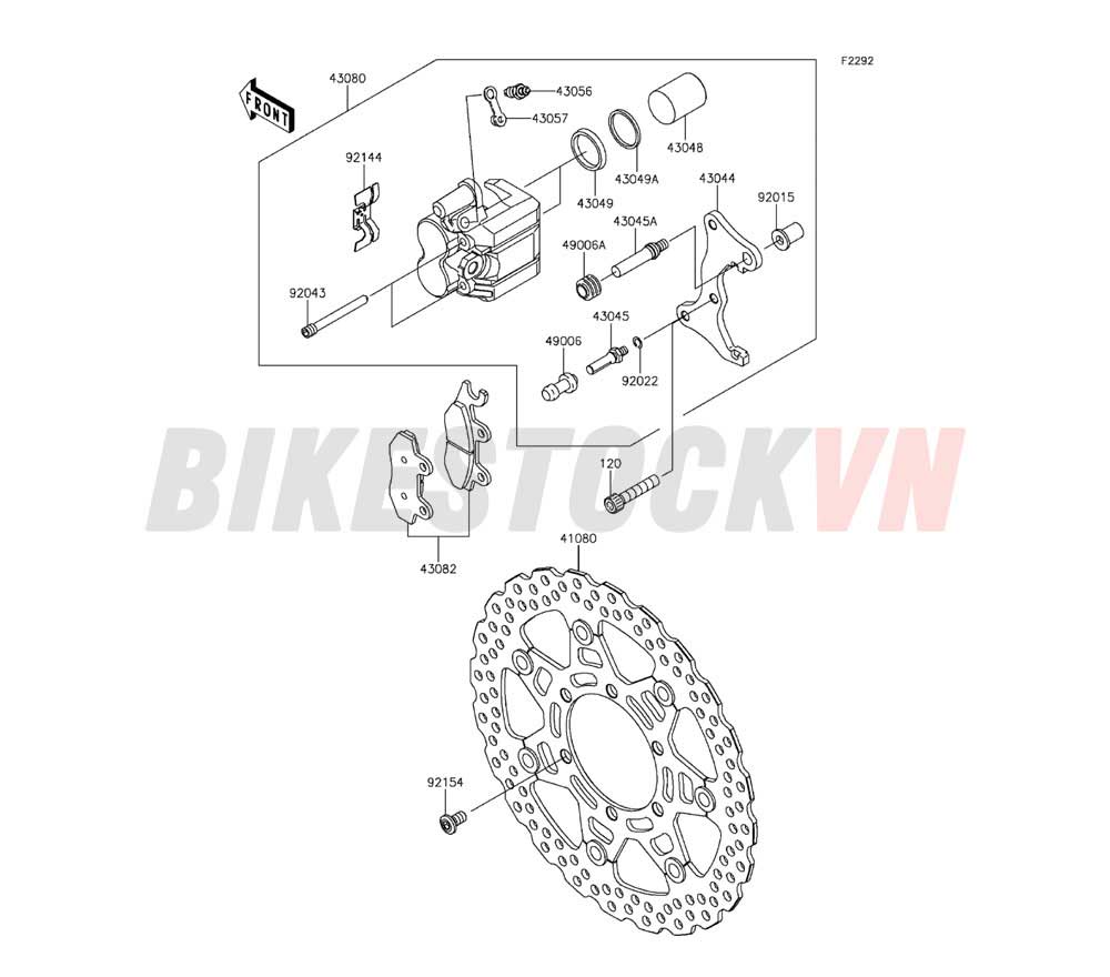 CHASSIS FRONT BRAKE