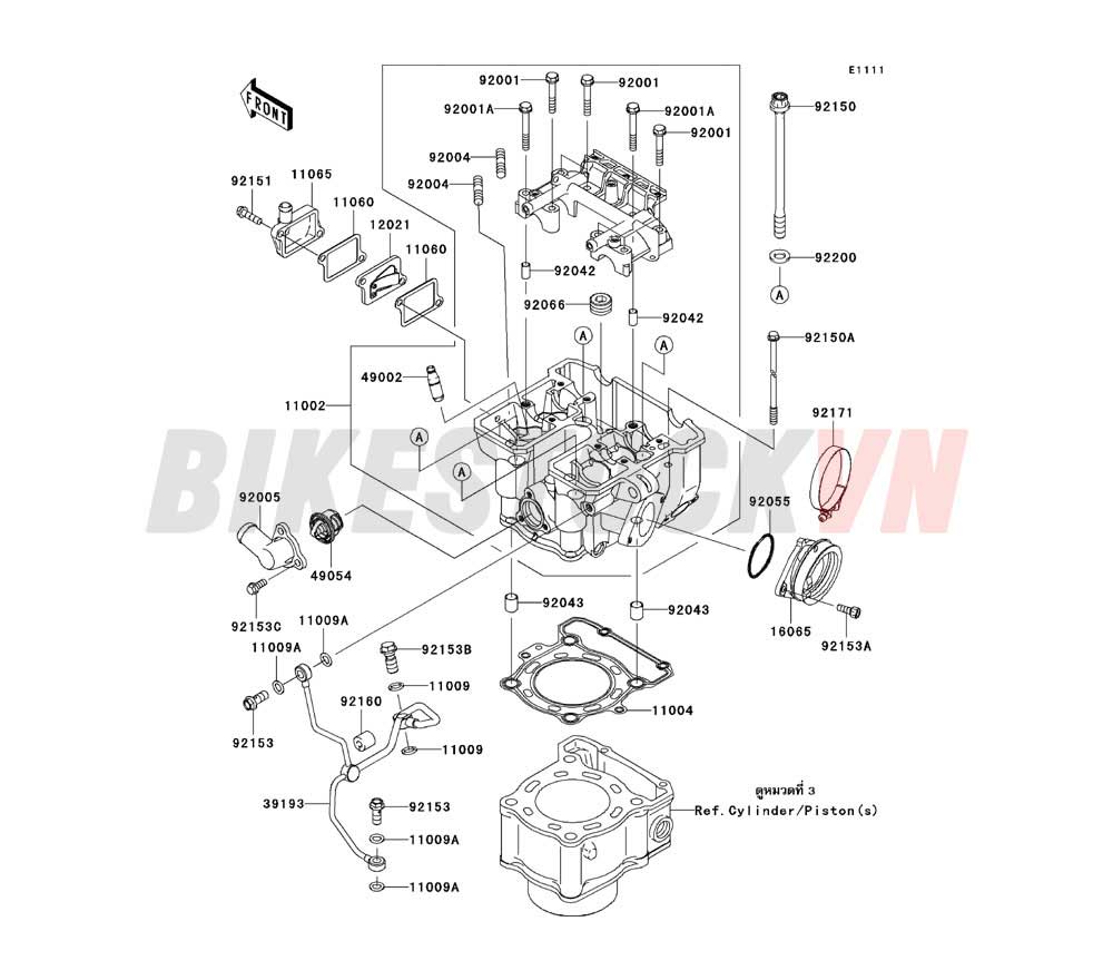 ENGINE CYLINDER HEAD