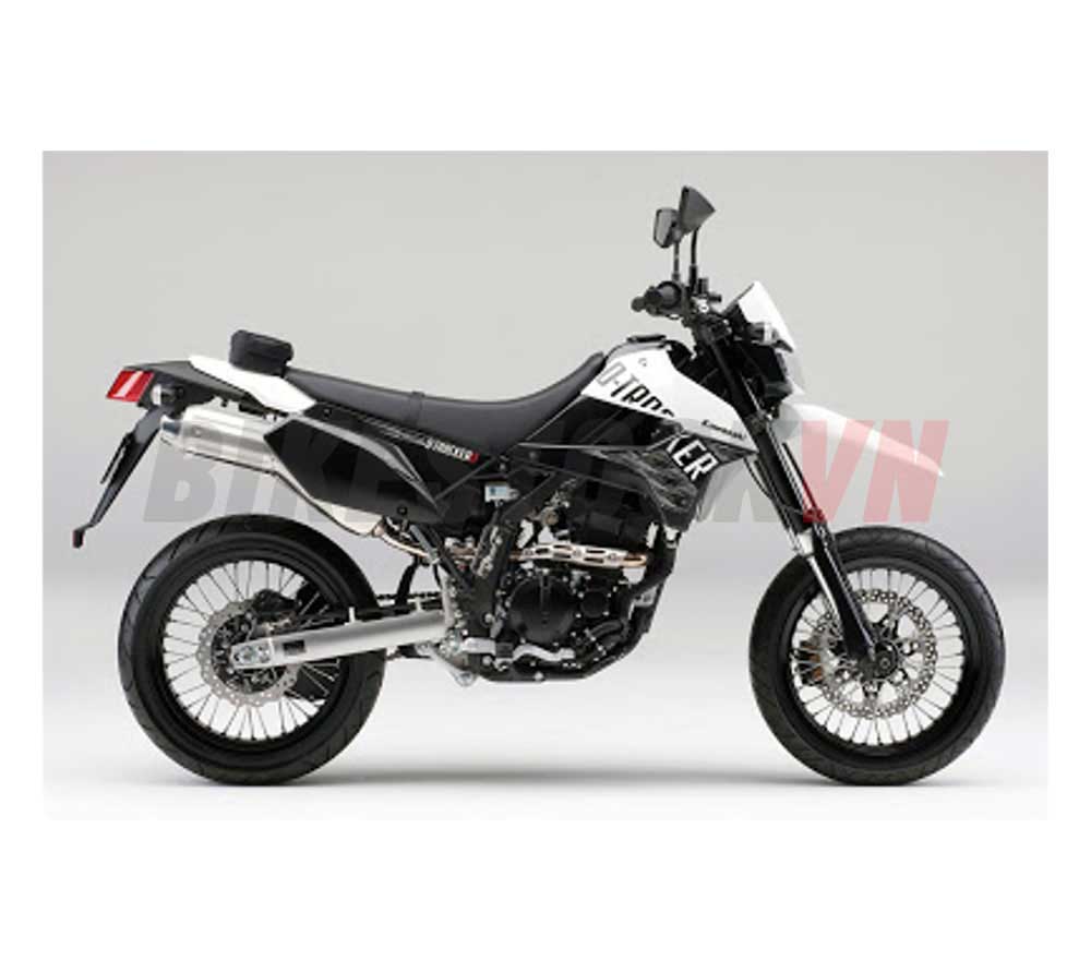 KLX250VDF BRIGHT WHITE COLORED PLASTIC (266)