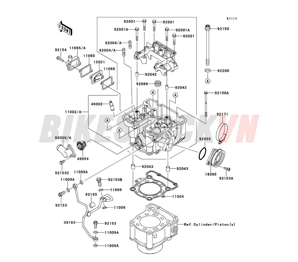 ENGINE CYLINDER HEAD